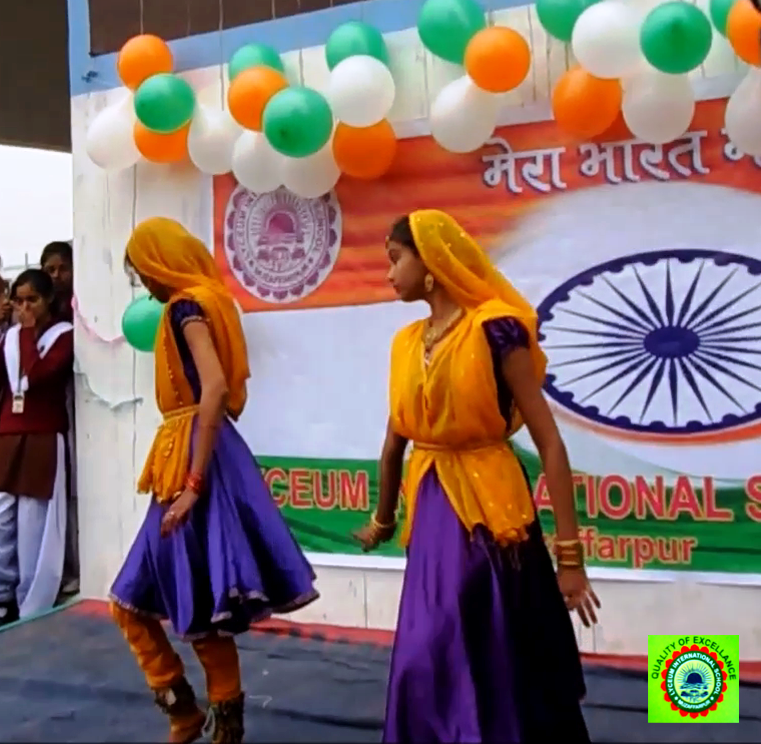 cultural activity session front view lyceum international academy cbse muzaffarpur bihar india png